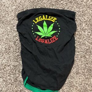 Black Legalize Ruched Sides Tube Top